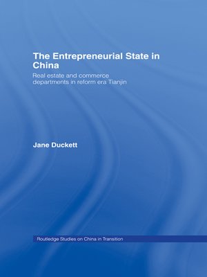 cover image of The Entrepreneurial State in China